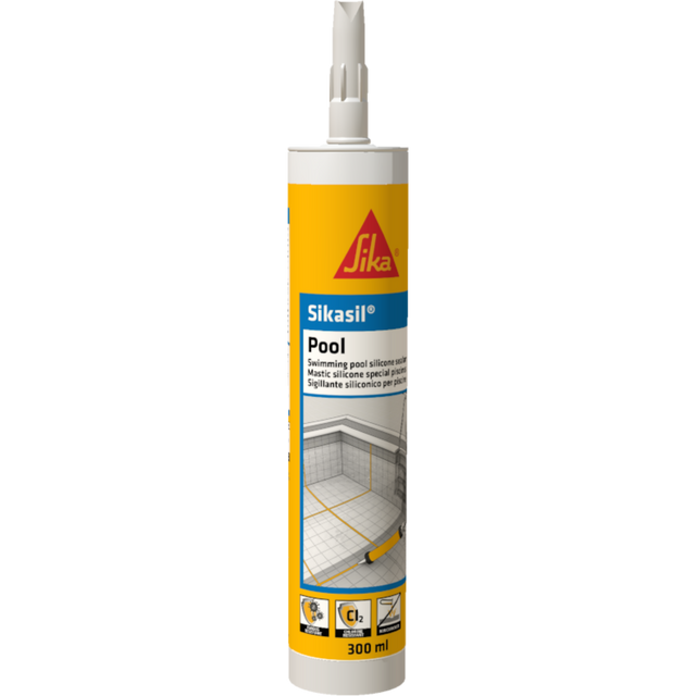 Sikasil Pool Silicone Sealant – Grey / 300ml