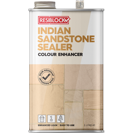 Resiblock Indian Sandstone Sealer – Colour Enhancer / 5L