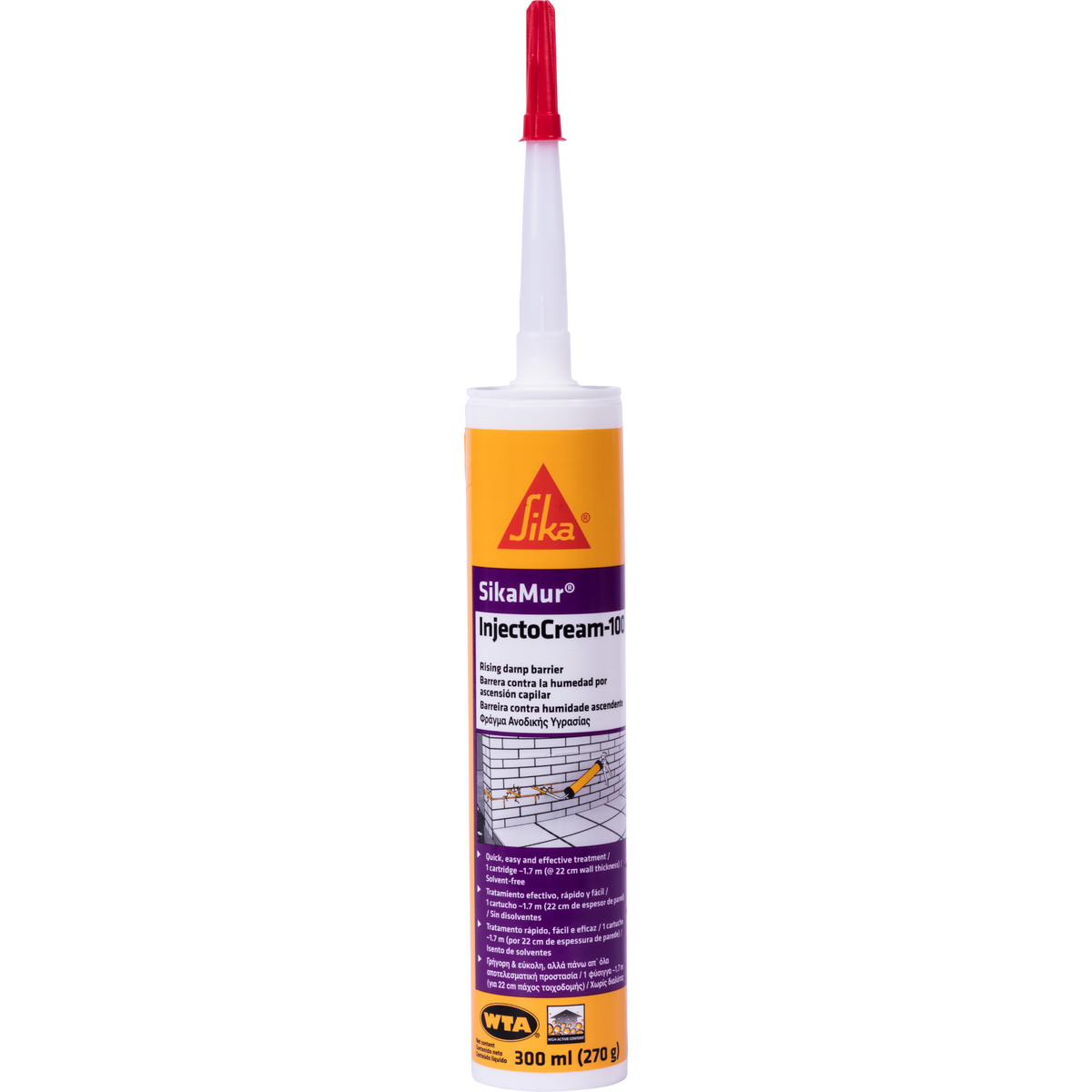 SikaMur InjectoCream-100 DPC Injection Cream – White / 300ml