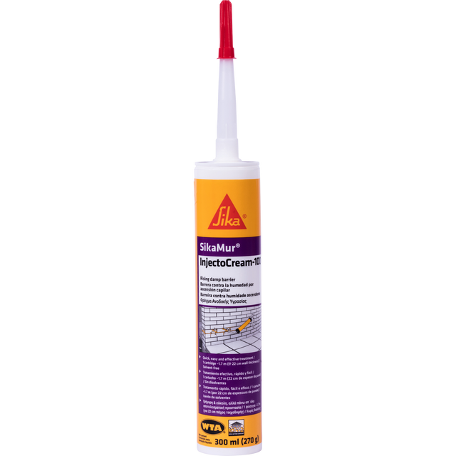 SikaMur InjectoCream-100 DPC Injection Cream – White / 300ml