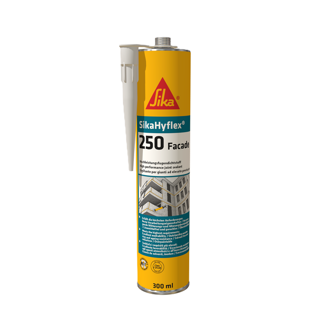 SikaHyflex-250 Facade Low Modulus PU Sealant – Black / 300ml
