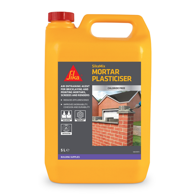 SikaMix Mortar Plasticiser – 5L