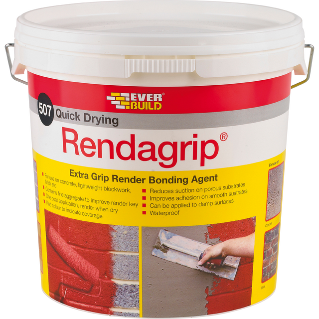 Everbuild 507 Rendagrip Render Bonding Agent – 10L