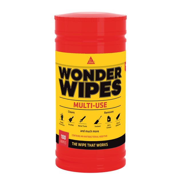 Sika Wonder Wipes Multi-Use – Tub of 100