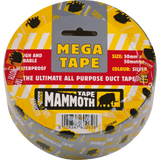Everbuild Mammoth Mega All Purpose Tape – Silver / 50mm x 50m