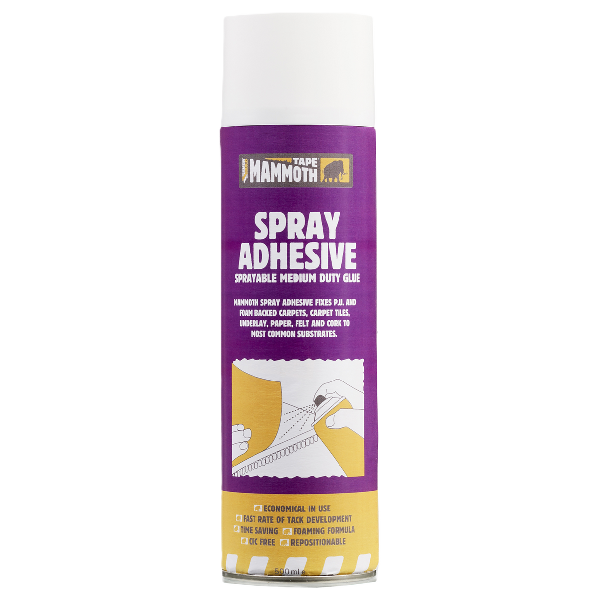 Everbuild Mammoth Spray Adhesive – 500ml