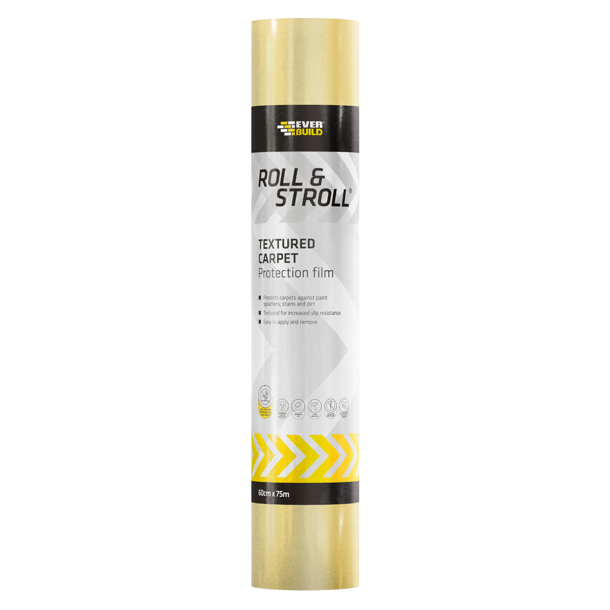Everbuild Roll & Stroll Textured Non-Slip Carpet Protector – 600mm x 75m