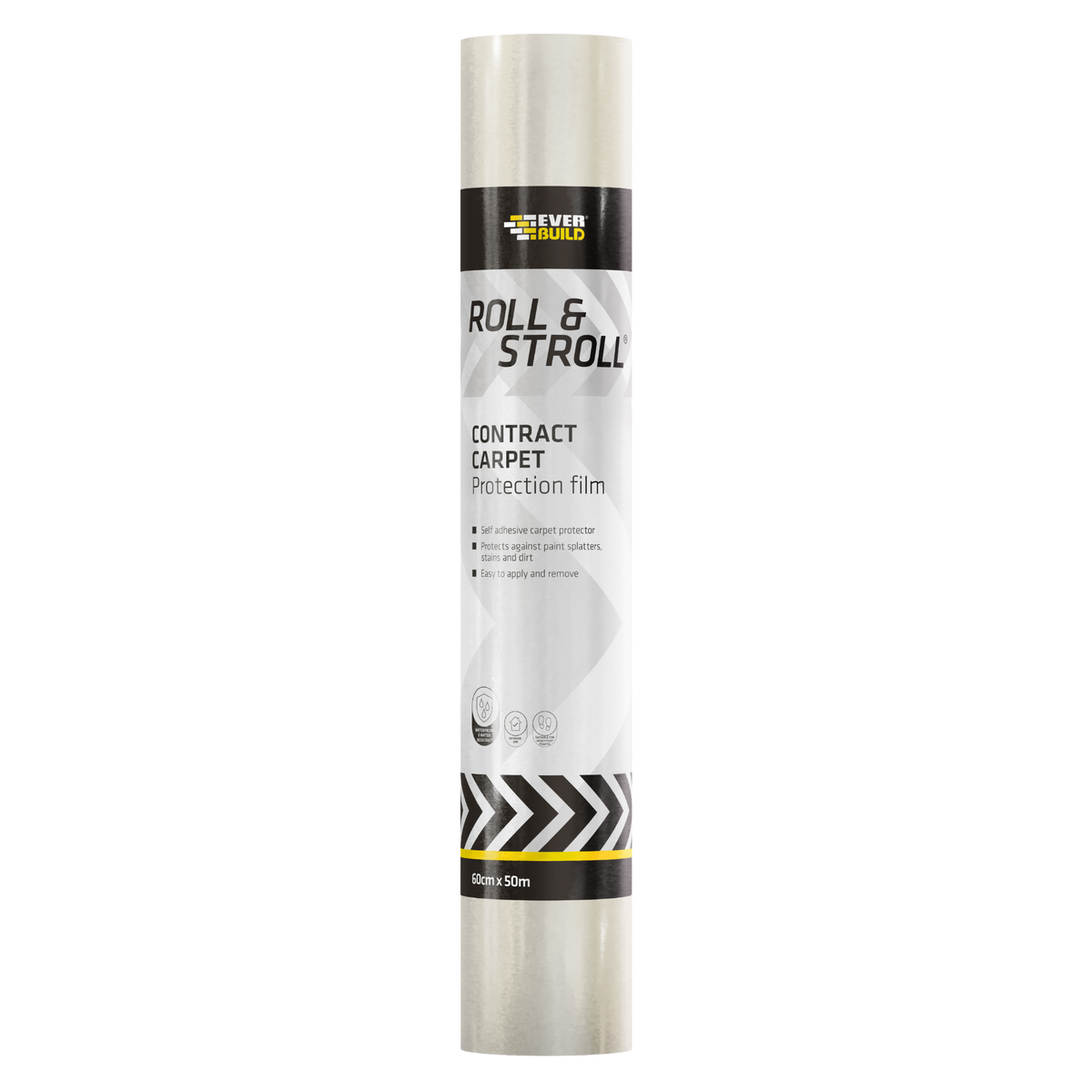 Everbuild Roll & Stroll Contract Carpet Protector – 600mm x 50m
