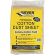 Everbuild Cotton Dust Sheet – 12 x 9ft