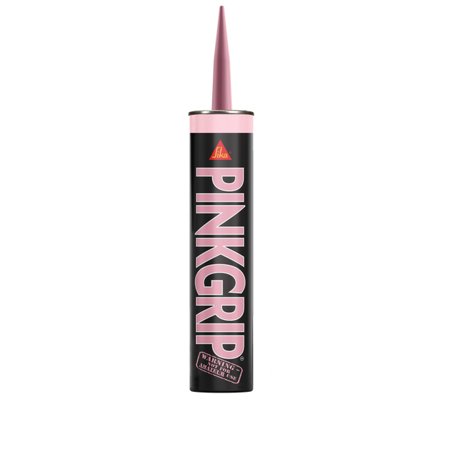 Sika Pinkgrip Solvent Based Grab Adhesive – Pink / 350ml