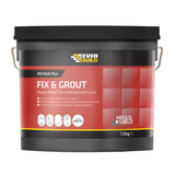 Everbuild 703 Fix & Grout Ready Mixed Tile Adhesive & Grout – White / 7.5kg