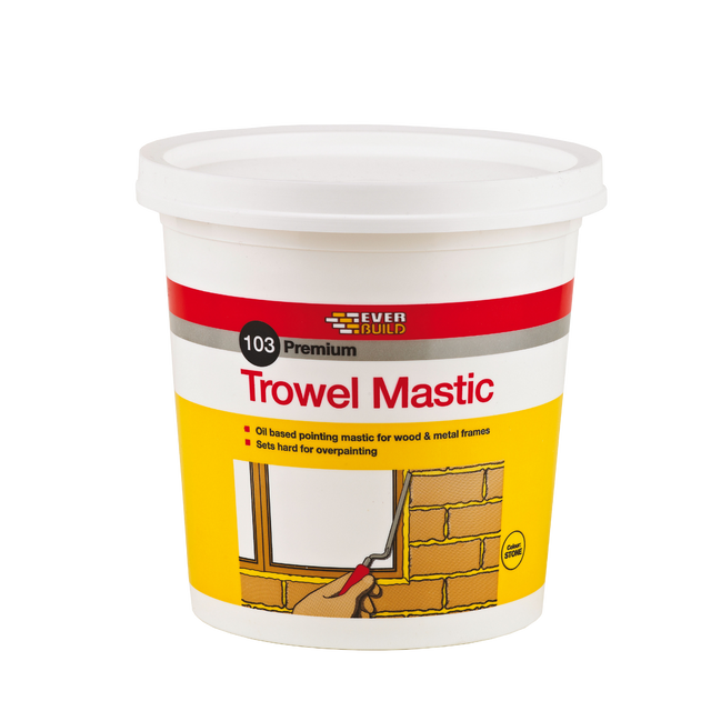 Everbuild 103 Premium Trowel Mastic – Stone / 3kg