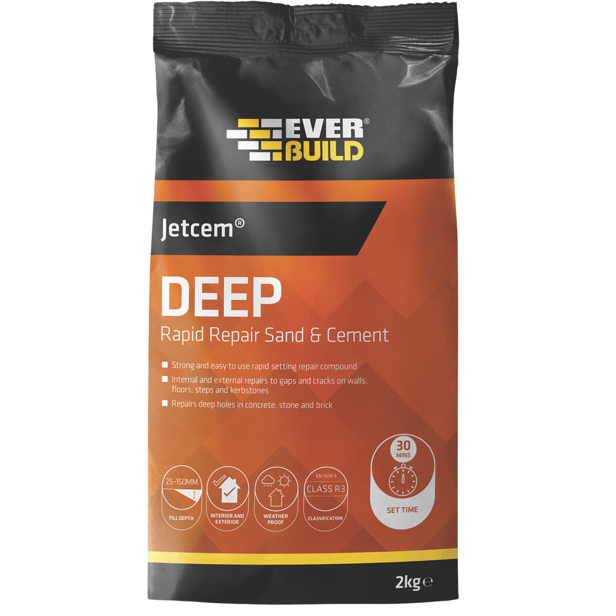 Everbuild Jetcem Deep – Grey / 2kg