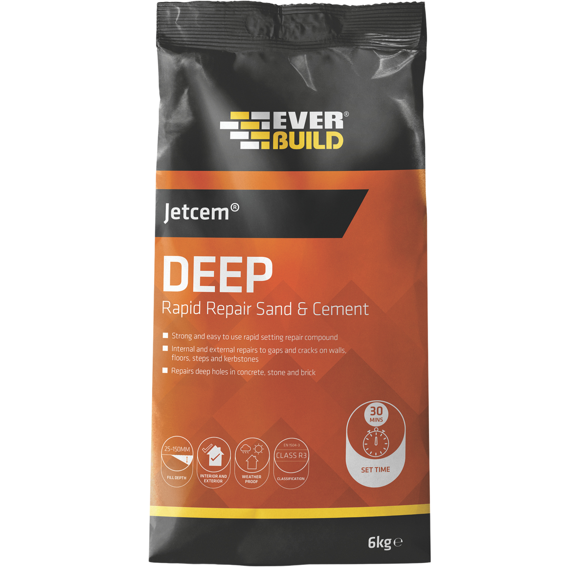 Everbuild Jetcem Deep – Grey / 6kg
