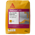 SikaCeram-272 Ultra Flexible Rapid Set Tile Adhesive – White / 20kg