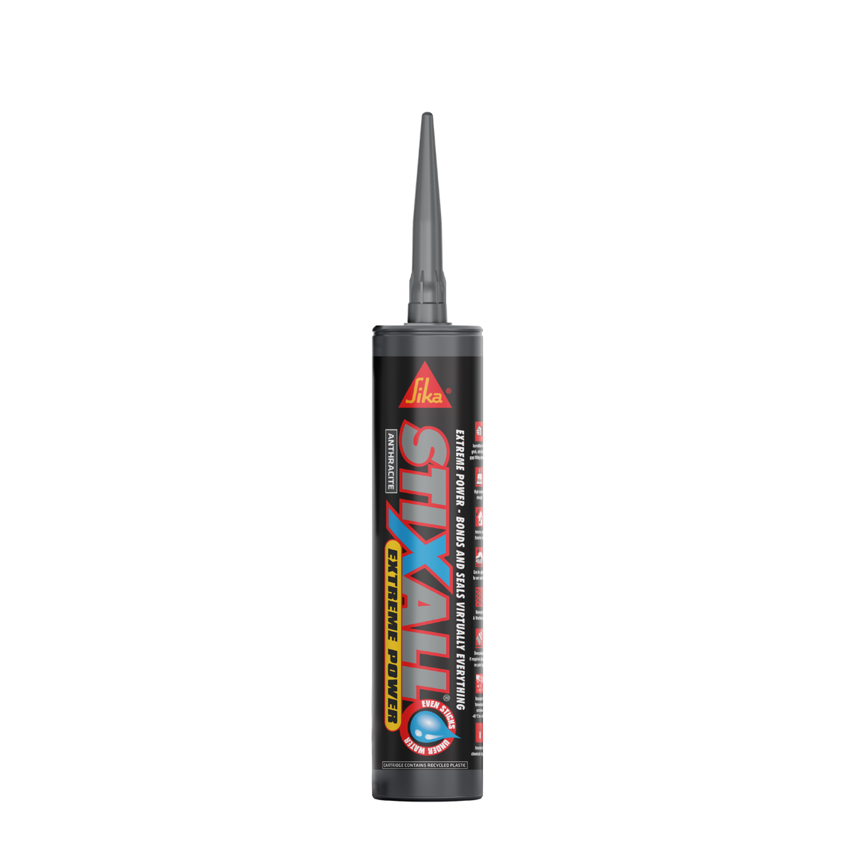 Sika Stixall Extreme Power Sealant & Adhesive – Anthracite / 290ml