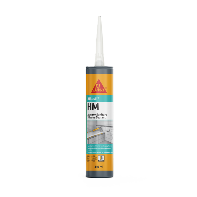 Sikasil HM Acetoxy Sanitary Silicone – Anthracite / 310ml
