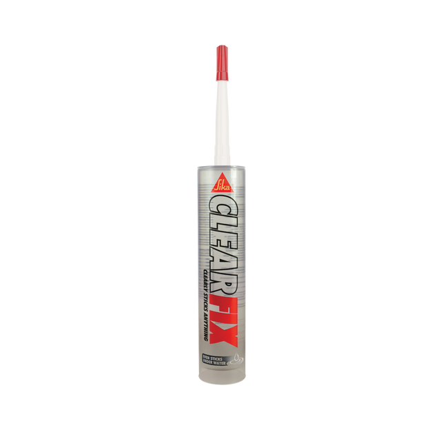 Sika Clear Fix Crystal Clear Hybrid Polymer Adhesive – Clear / 290ml