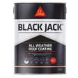 Sika Black Jack 905 All Weather Roof Coating – Black / 5L