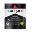 Sika Black Jack 903 Bitumen Trowel Mastic – Black / 1L