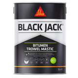 Sika Black Jack 903 Bitumen Trowel Mastic – Black / 5L
