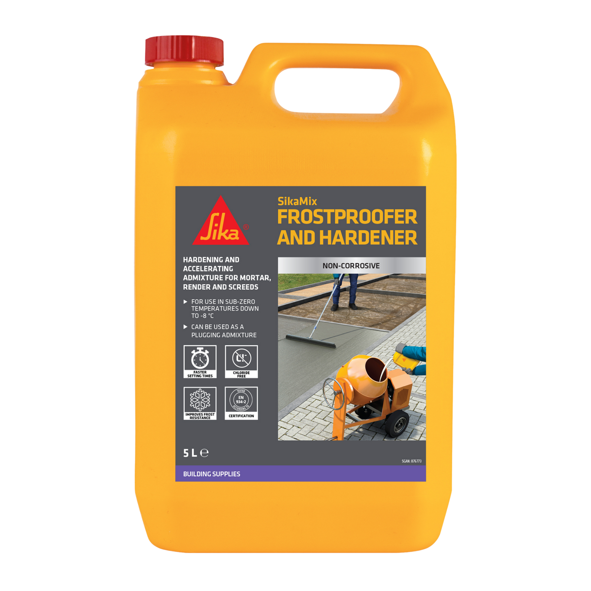 SikaMix Frostproofer & Hardener – 5L