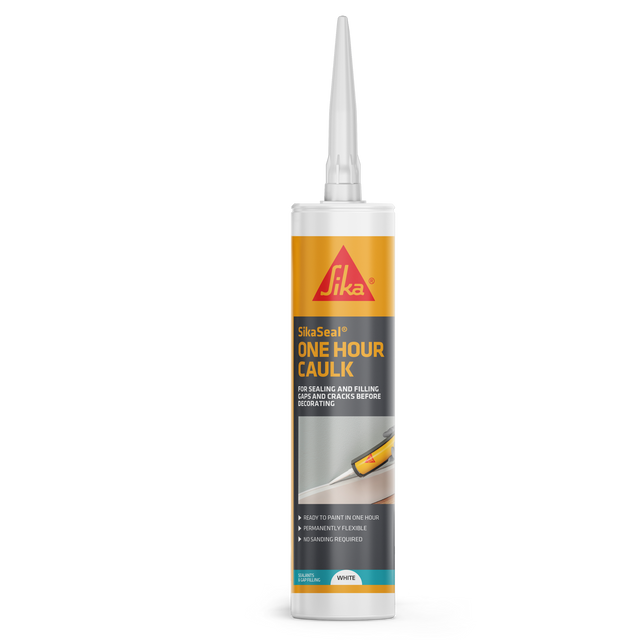 SikaSeal One Hour Caulk – White / 300ml