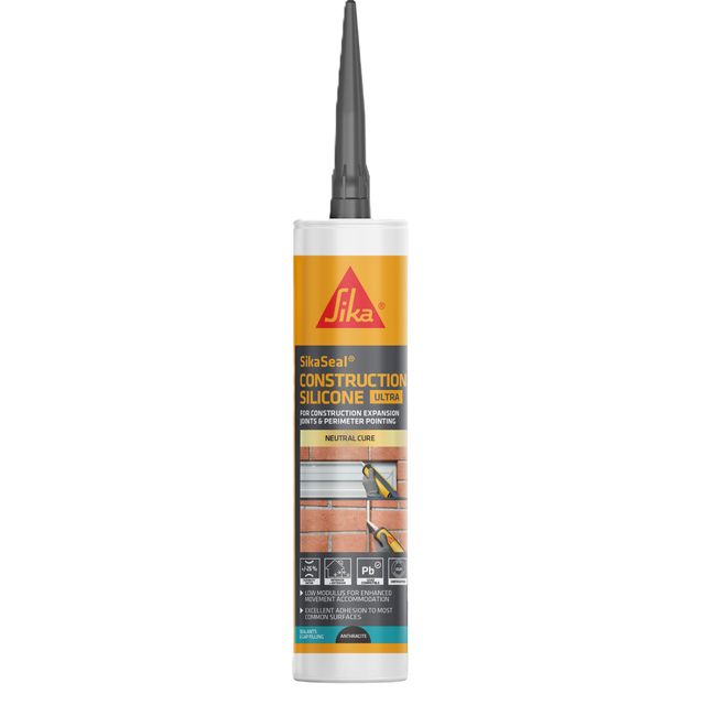SikaSeal Construction Silicone Ultra – Anthracite / 300ml