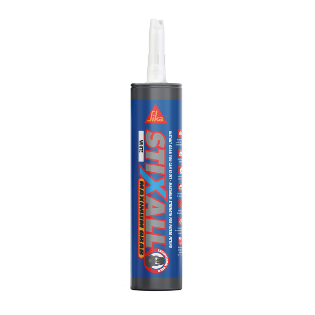 Sika Stixall Maximum Grab Adhesive – White / 290ml