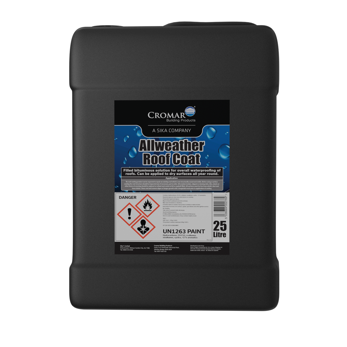Cromar Allweather Roof Coating – 25L
