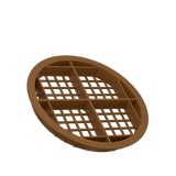 Cromar Disc Soffit Vent 70mm – Tan