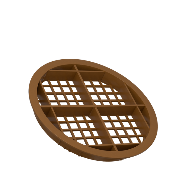 Cromar Disc Soffit Vent 70mm – Tan