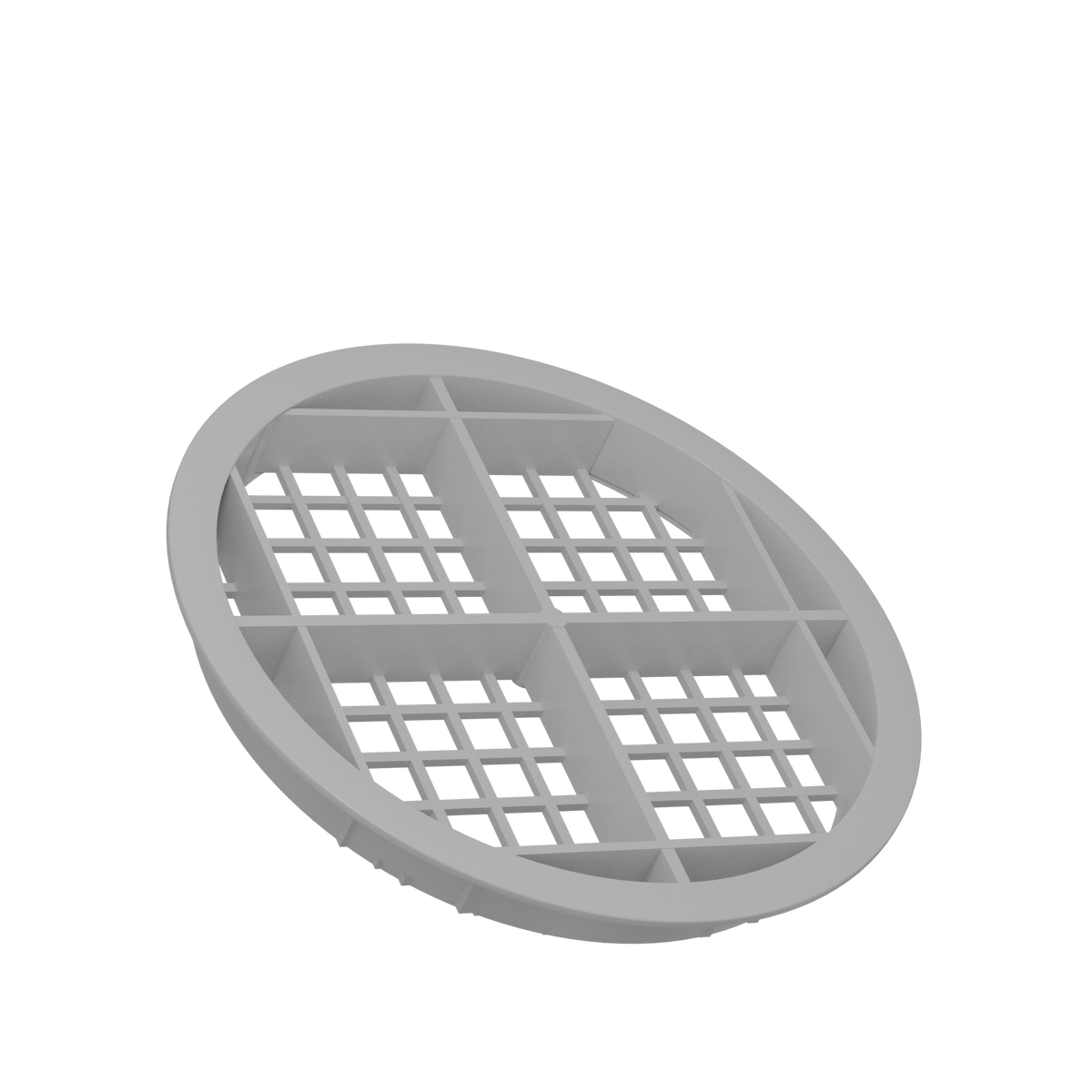 Cromar Disc Soffit Vent 70mm – White