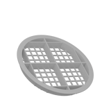 Cromar Disc Soffit Vent 70mm – White