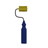 Cromar Resin Applicator Roller – 3in