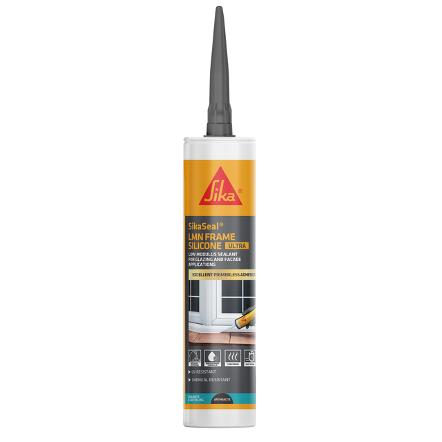 SikaSeal LMN Frame Silicone Ultra – Anthracite / 300ml