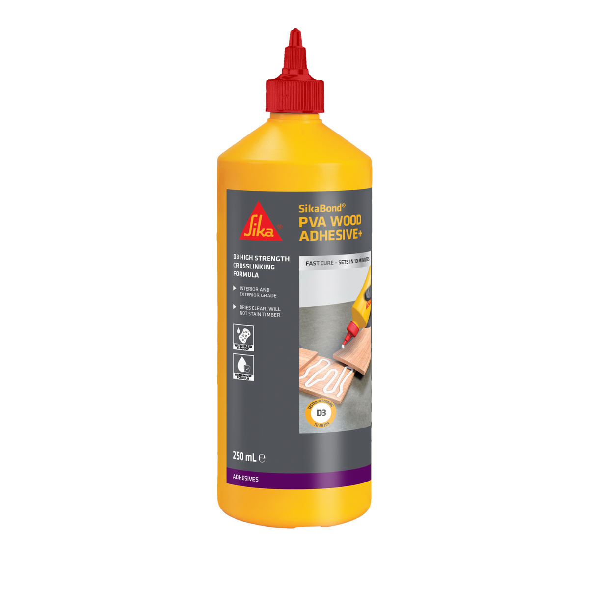SikaBond PVA Wood Adhesive+ – 250ml