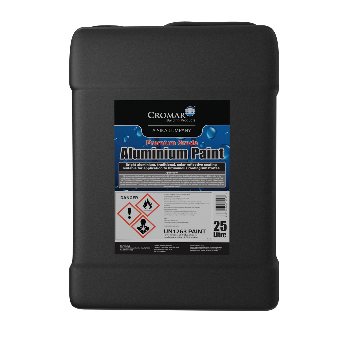 Cromar Aluminium Roof Paint – 25L